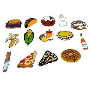 NWT Wool + Pepper Co. FOODIE Sticker Pack (33 stickers)